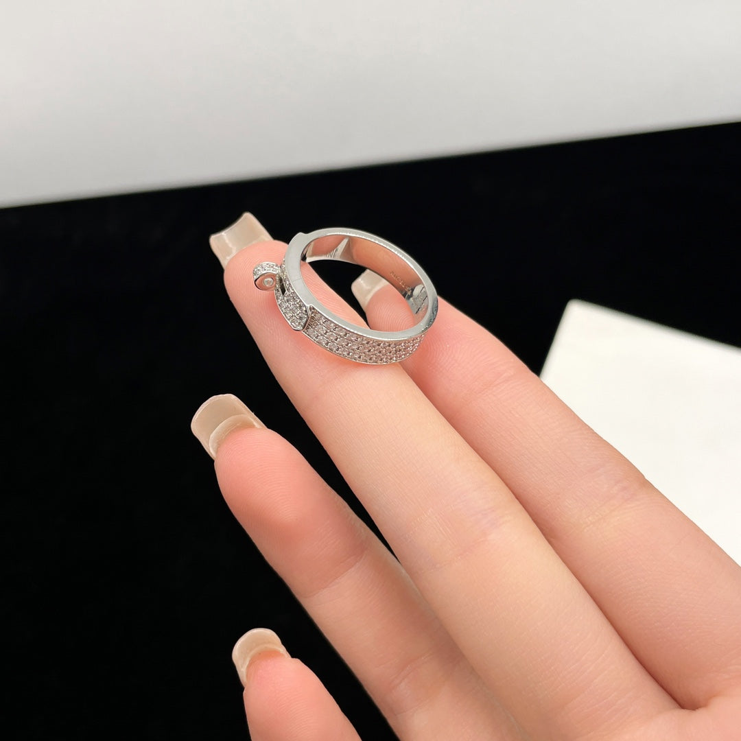 ¡®Lume Jewels¡¯KELLY SILVER DIAMOND RING