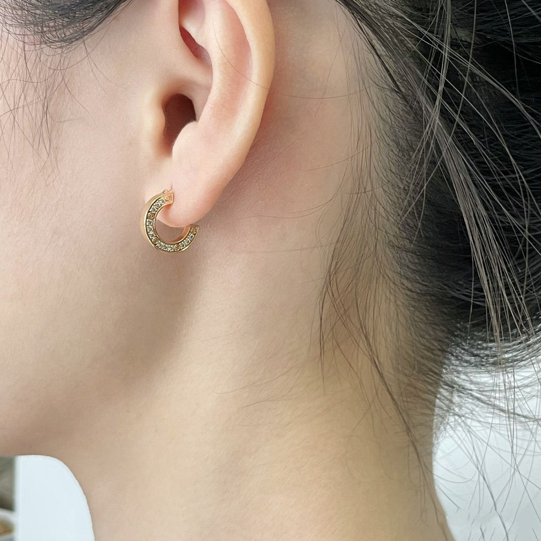 ¡®Lume Jewels¡¯LOVE DIAMOND EARRINGS