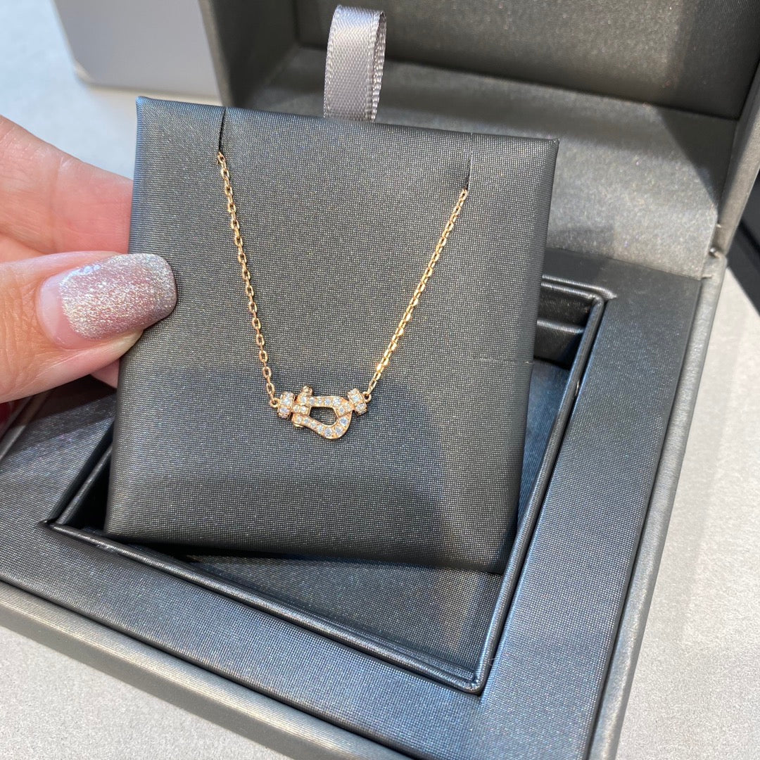 ¡®Lume Jewels¡¯FORCE 10 DIAMOND PINK GOLD NECKLACE MINI MODEL