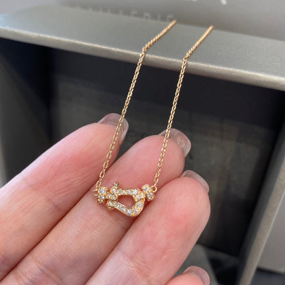 ¡®Lume Jewels¡¯FORCE 10 DIAMOND PINK GOLD NECKLACE MINI MODEL