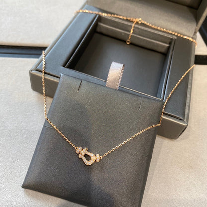 ¡®Lume Jewels¡¯FORCE 10 DIAMOND PINK GOLD NECKLACE MINI MODEL