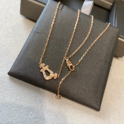 ¡®Lume Jewels¡¯FORCE 10 DIAMOND PINK GOLD NECKLACE MINI MODEL