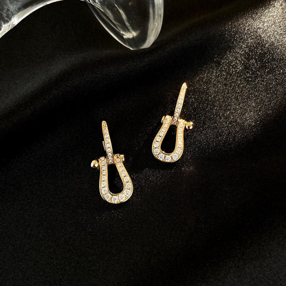 ¡®Lume Jewels¡¯FORCE 10 FULL DIAMOND DROP EARRINGS MEDIUM MODEL