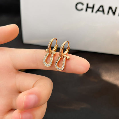 ¡®Lume Jewels¡¯FORCE 10 FULL DIAMOND DROP EARRINGS MEDIUM MODEL