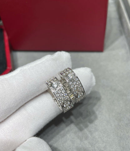 ¡®Lume Jewels¡¯LOVE 5.5MM DIAMOND PAVED EARRINGS