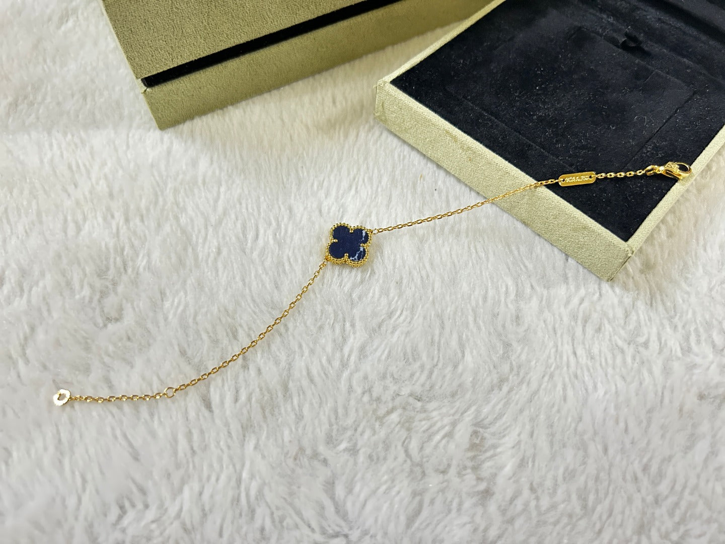 ¡®Lume Jewels¡¯CLOVER 1 MOTIF PIETERSITE BRACELET