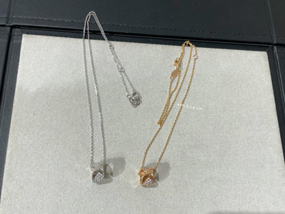 ¡®Lume Jewels¡¯LIENS EVIDENCE DIAMOND PAVED NECKLACE