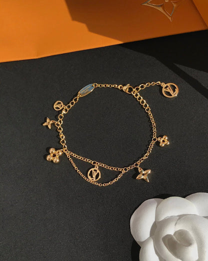 ¡®Lume Jewels¡¯BLOOMING PINK GOLD MOP BRACELET