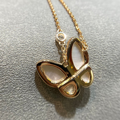 ¡®Lume Jewels¡¯BUTTERFLY MOP DIAMOND NECKLACE