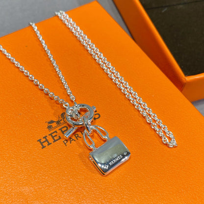 ¡®Lume Jewels¡¯CONSTANCE PEDANT SILVER NECKLACE