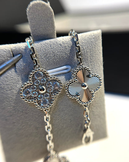 [Lume Jewels]New  CLOVER 5 MOTIF LASER BRACELET COLLECTION