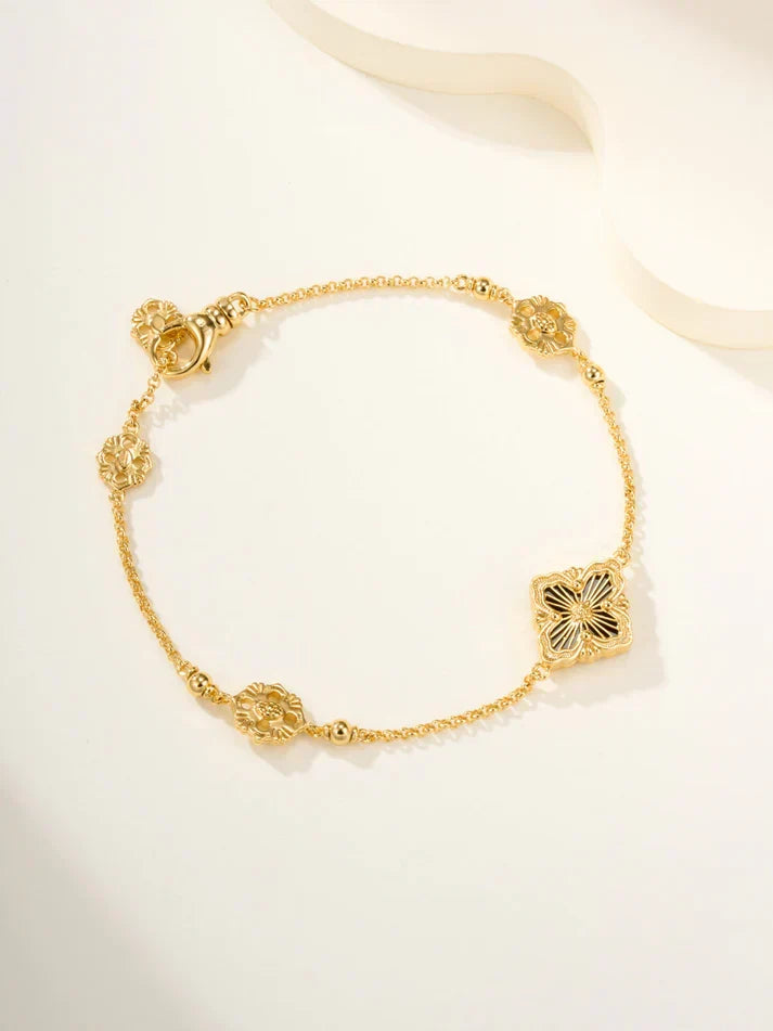 [Lume Jewels]B.C.L ENAMELED One-Flower Bracelet£¨Various Colors)