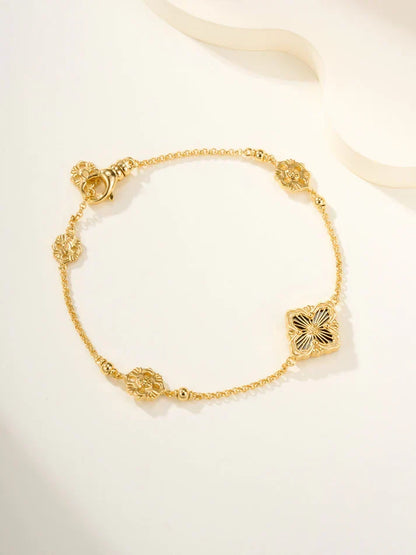[Lume Jewels]B.C.L ENAMELED One-Flower Bracelet£¨Various Colors)