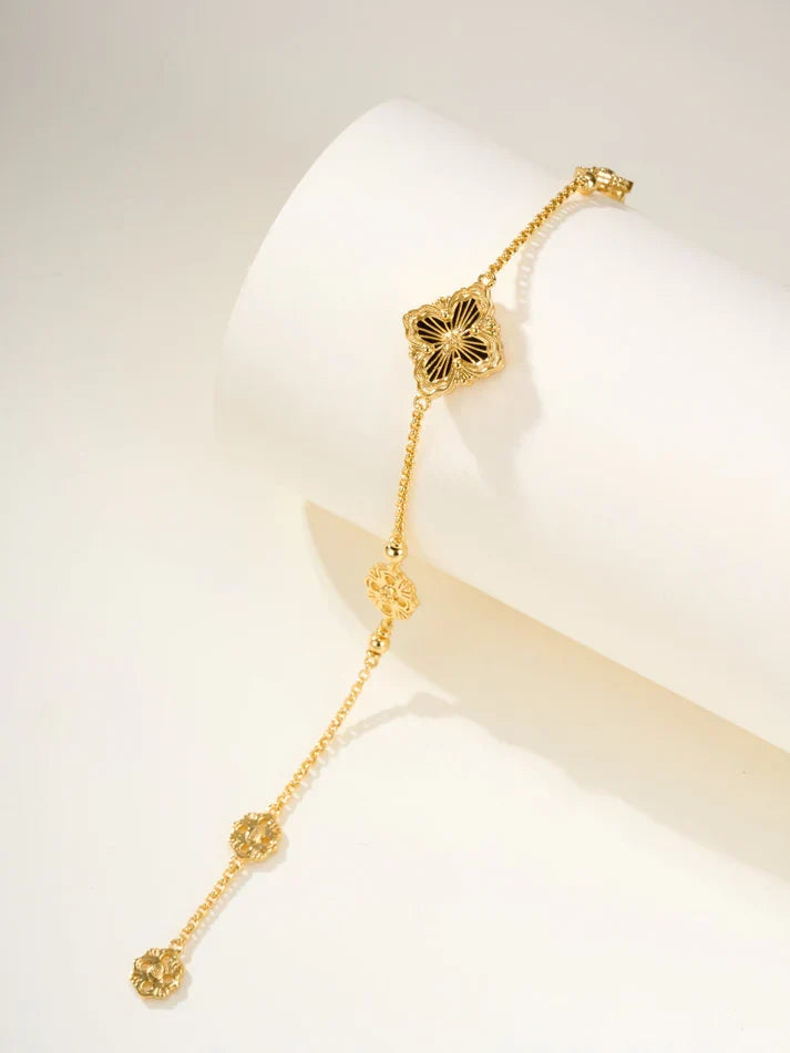 [Lume Jewels]B.C.L ENAMELED One-Flower Bracelet£¨Various Colors)
