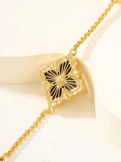 [Lume Jewels]B.C.L ENAMELED One-Flower Bracelet£¨Various Colors)