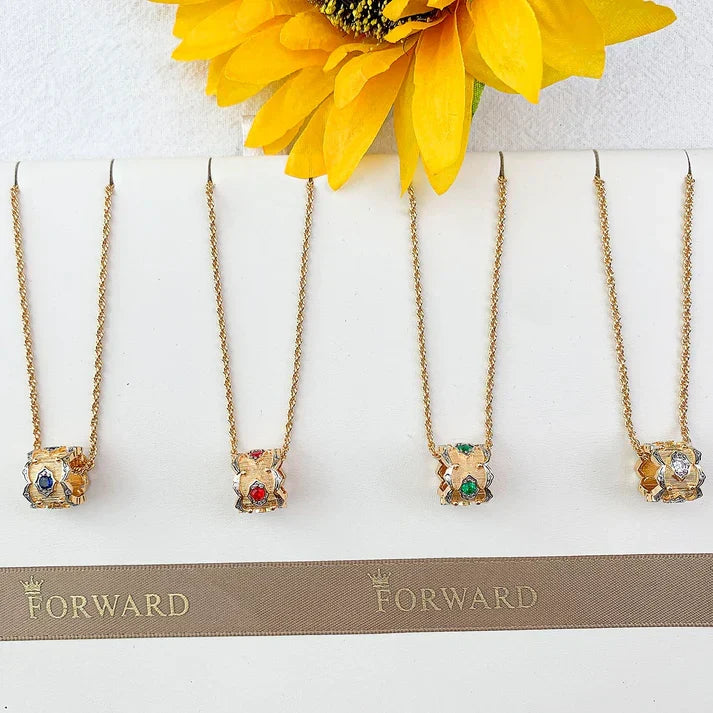 [Lume Jewels] B.C.L ¡°Little Waist¡± Enamel NECKLACE£¨Various colors