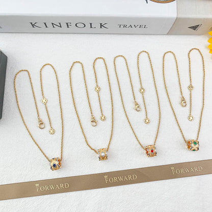 [Lume Jewels] B.C.L ¡°Little Waist¡± Enamel NECKLACE£¨Various colors