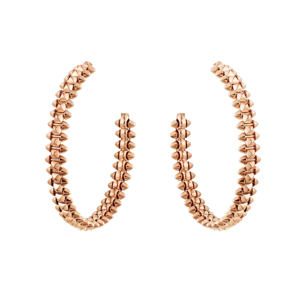 ¡®Lume Jewels¡¯CLASH LARGE HOOP EARRINGS
