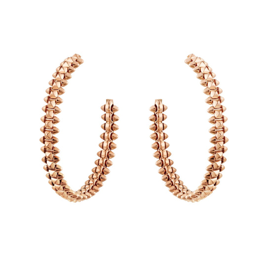 ¡®Lume Jewels¡¯CLASH LARGE HOOP EARRINGS