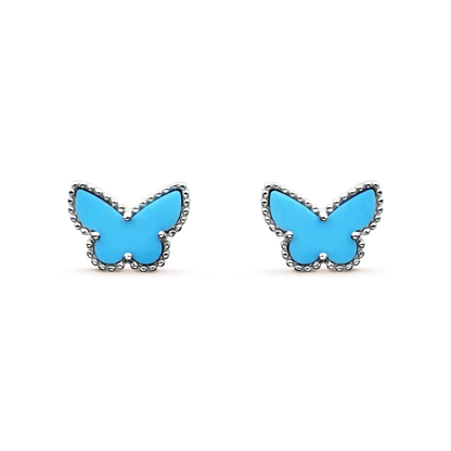 ¡®Lume Jewels¡¯BUTTERFLY TURQUOISE EARRINGS SILVER