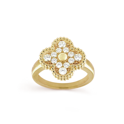¡®Lume Jewels¡¯CLOVER DIAMOND RING