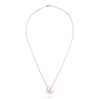¡®Lume Jewels¡¯BUTTERFLY MOP DIAMOND NECKLACE