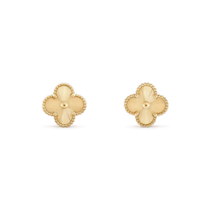 ¡®Lume Jewels¡¯CLOVER MINI 9.5MM LASER EARRINGS