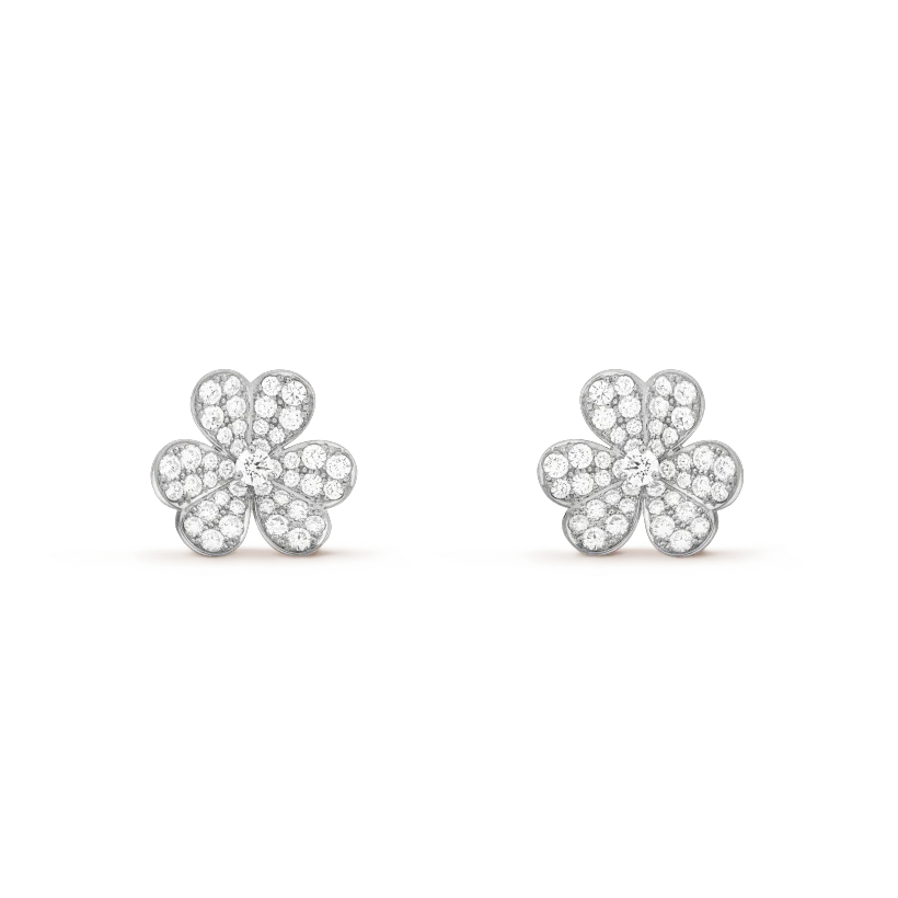 ¡®Lume Jewels¡¯CLOVER COMOS DIAMOND EARRINGS SILVER