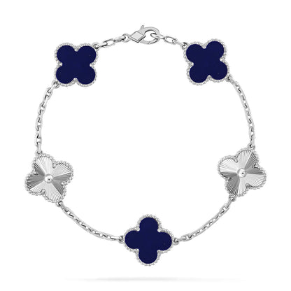 [Lume Jewels]New CLOVER 5 MOTIF LAPIS LAZULI BRACELET COLLECTION
