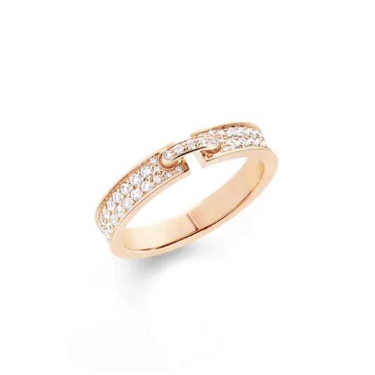 ¡®Lume Jewels¡¯ALLIANCE LIENS VIDENCE PAVED DIAMOND 4MM RING