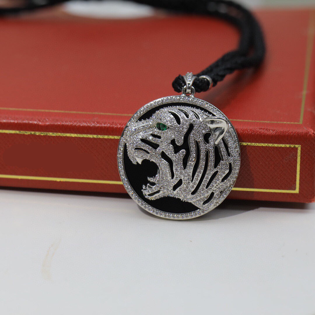 ¡®Lume Jewels¡ Openwork Tiger Cord Pendant Necklace
