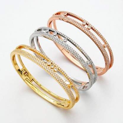 [Lume Jewels]Move Romane pavé bangle