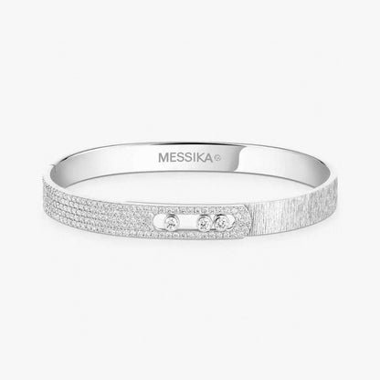 [Lume Jewels] 2026 BRAND-NEW FROSTED BRACELET WITH DIAMONDS THREE COLORS