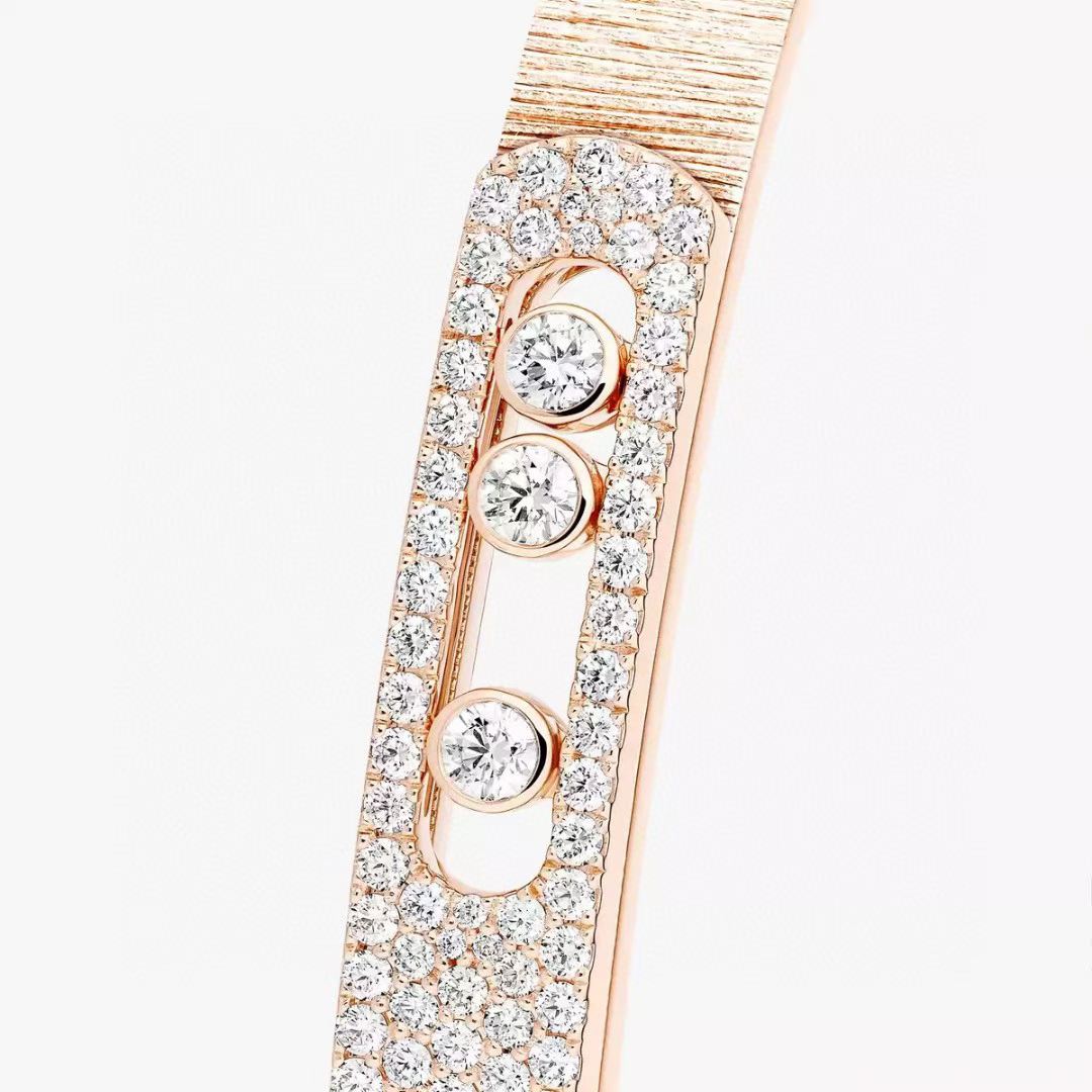 [Lume Jewels] 2026 BRAND-NEW FROSTED BRACELET WITH DIAMONDS THREE COLORS