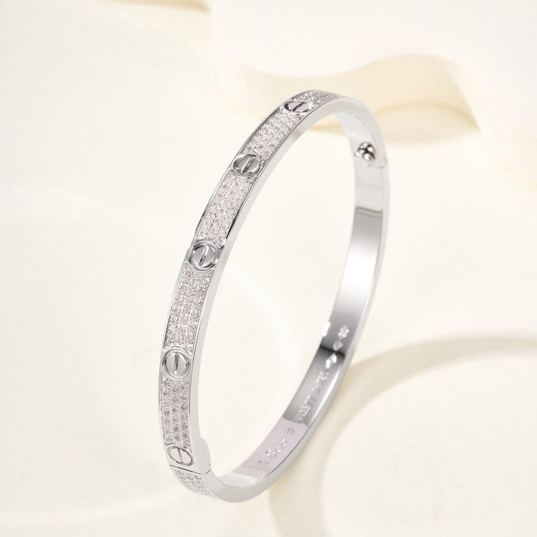 ¡®Lume Jewels¡¯LOVE BRACELET 4.8MM DIAMOND-PAVED