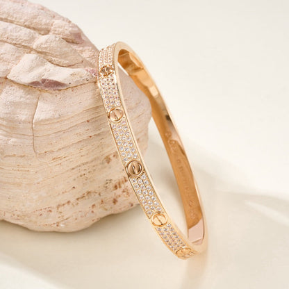 ¡®Lume Jewels¡¯LOVE BRACELET 4.8MM DIAMOND-PAVED