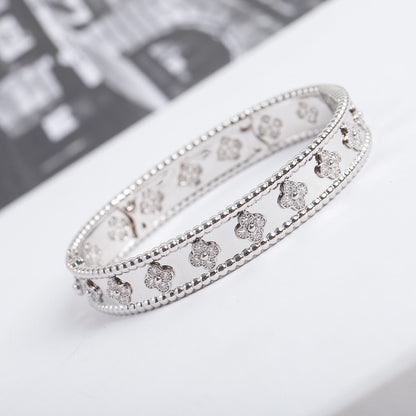 ¡®Lume Jewels¡¯CLOVER BRACELET 8MM DIAMONDS