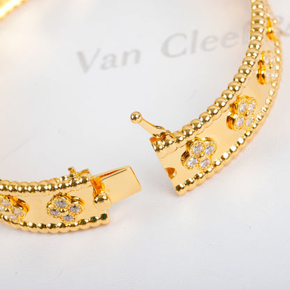 ¡®Lume Jewels¡¯CLOVER BRACELET 8MM DIAMONDS