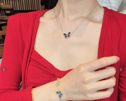 [Lume Jewels] BUTTERFLY BLUE NECKLACE