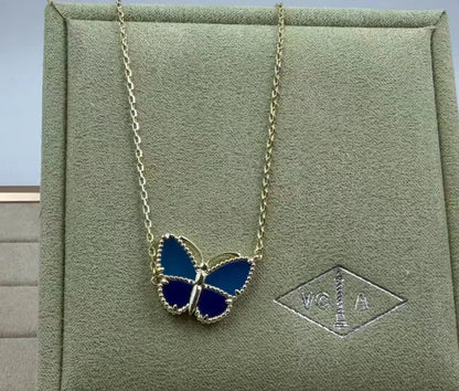 [Lume Jewels] BUTTERFLY BLUE NECKLACE