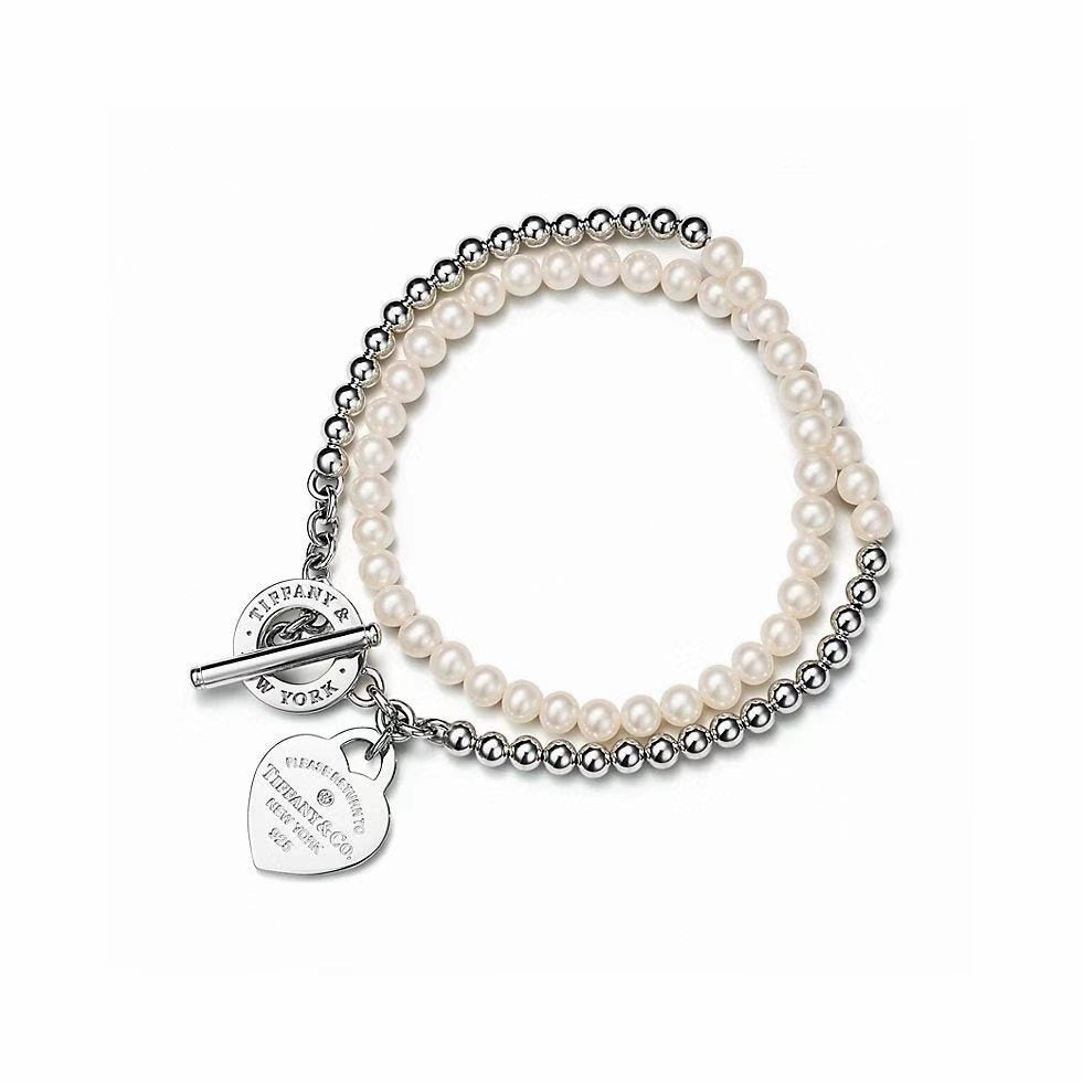 [Lume Jewels] Double-clasp Pearl Necklace、Bracelet