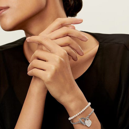 [Lume Jewels] Double-clasp Pearl Necklace、Bracelet