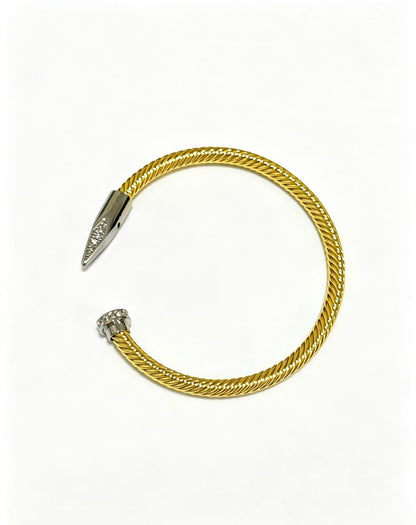 [Lume Jewels]Open threaded nail bracelet