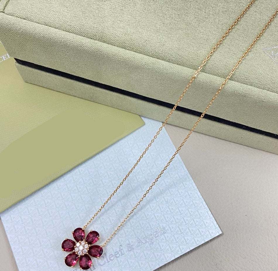 [Lume Jewels] flower necklace