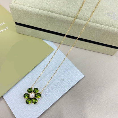 [Lume Jewels] flower necklace