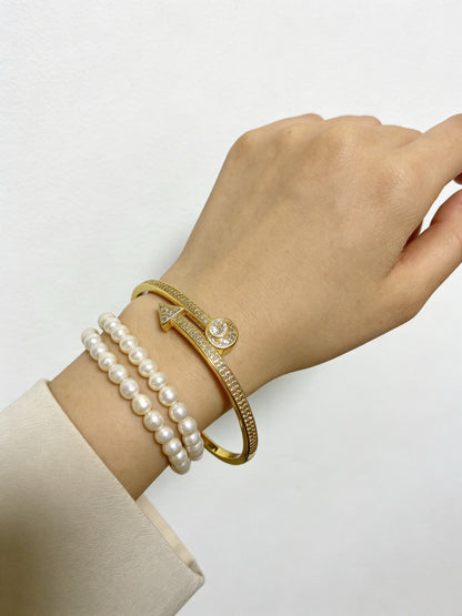 [Lume Jewels] Full Diamond Bracelet