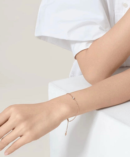 [Lume Jewels] UFO Series Single Diamond Bracelet