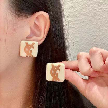 [Lume Jewels]Classic Letter Earrings