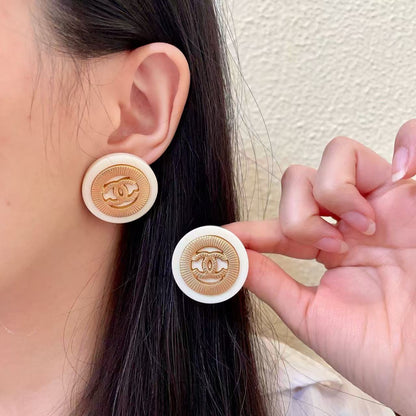 [Lume Jewels]Classic Double C Earrings