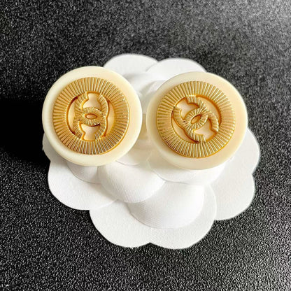 [Lume Jewels]Classic Double C Earrings